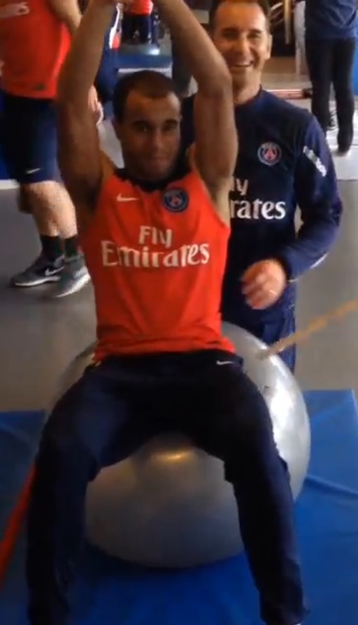 Jogador Lucas Moura