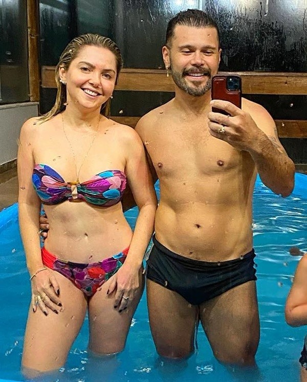 Marcos da dupla com Belutti