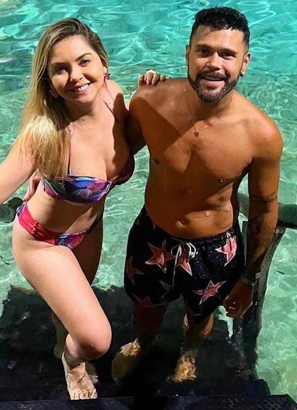 Marcos da dupla com Belutti