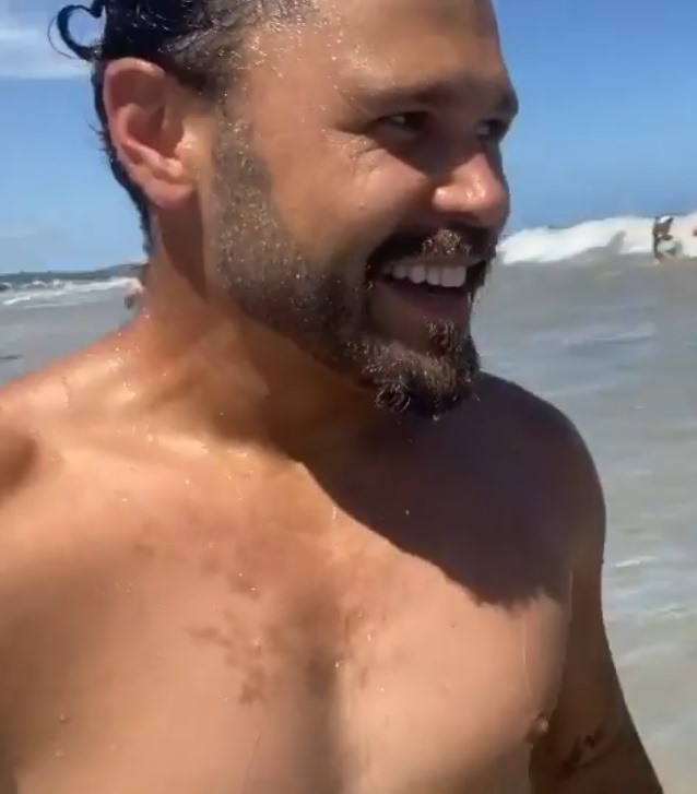 Marcos da dupla com Belutti