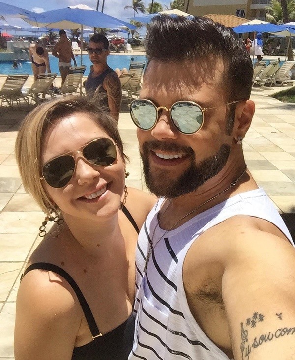 Marcos da dupla com Belutti