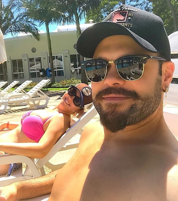 Marcos da dupla com Belutti