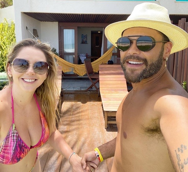 Marcos da dupla com Belutti