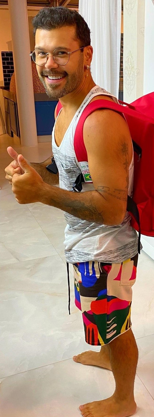 Marcos da dupla com Belutti